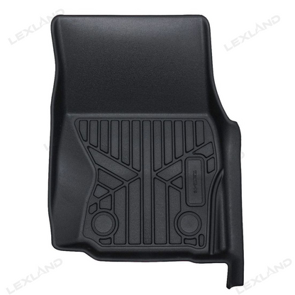Tacoma Floor Mats All Weather TPE Floor Liners with Anti-Slip Spikes for Toyota