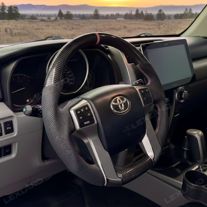 Tacoma /4Runner Steering Wheel Carbon Fiber Style Driving Wheel for Toyota