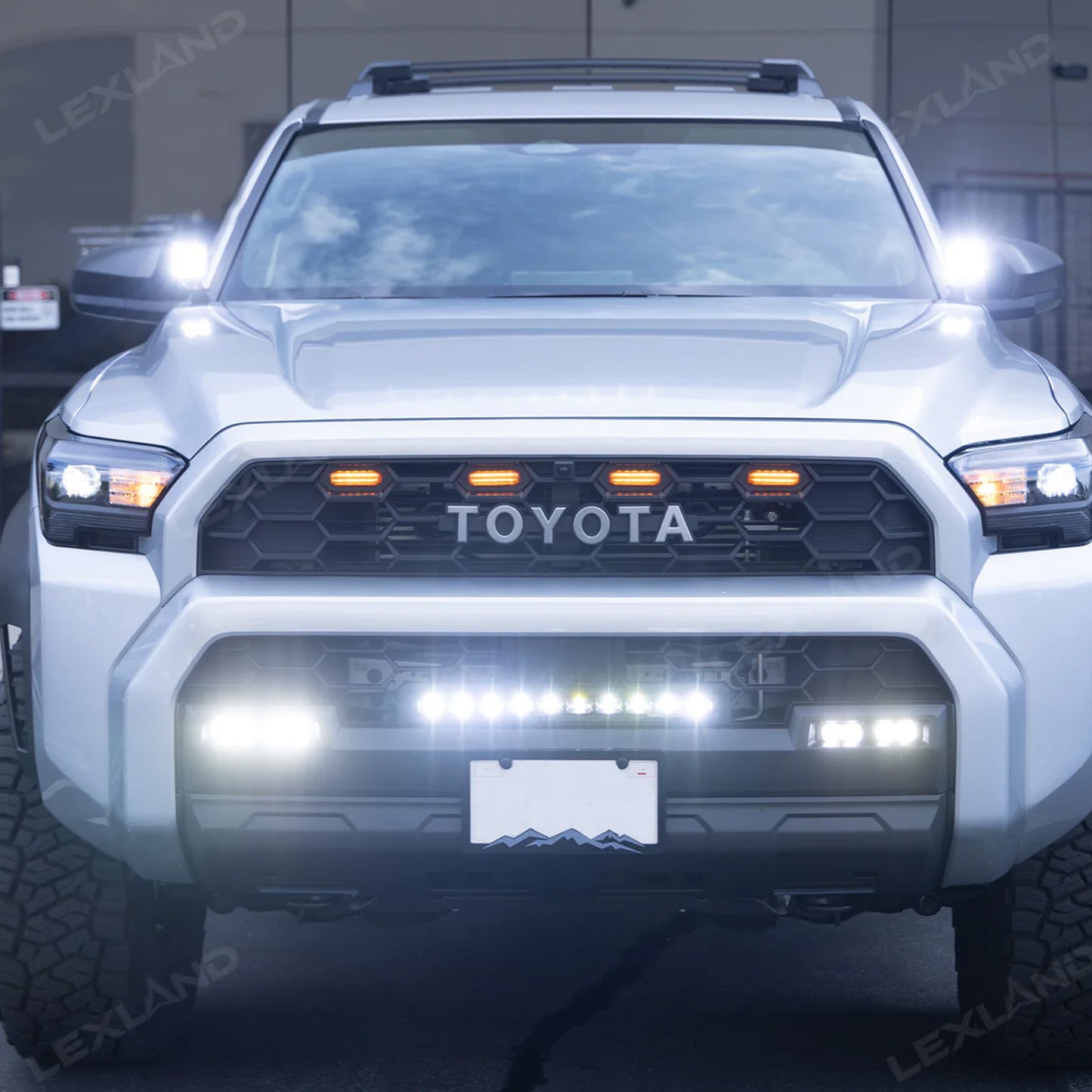 Tacoma/4Runner Baja Designs Ditch Lights Kit Squadron Pro LED A-pillar Lights for Toyota