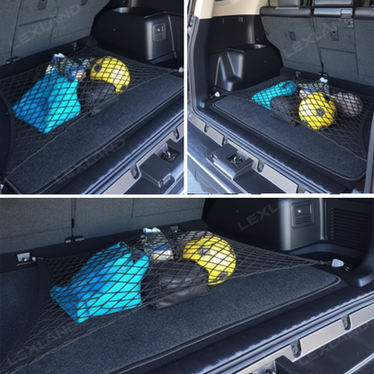 4Runner Elastic Cargo Net Trunk Mesh Luggage Net Trunk Organizer for Toyota
