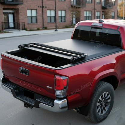 Tacoma Tri-fold Soft Folding Truck Bed Tonneau Cover for Toyota