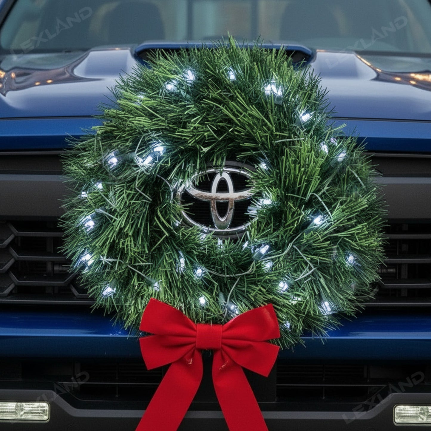 Climbing Santa Claus Car Christmas Decoration