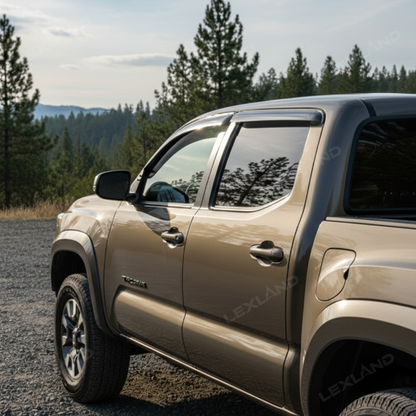 Tacoma Window Deflectors ABS Window Visors Rain Guards for Toyota