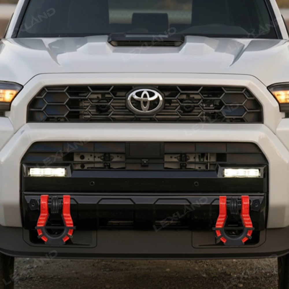 4Runner/Tacoma Rugged D-Ring Shackle Front Hook Brackets for Toyota