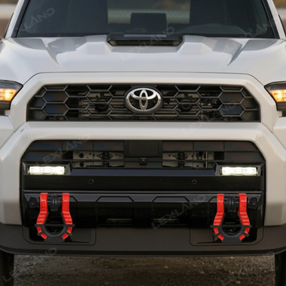 4Runner/Tacoma Rugged D-Ring Shackle Front Hook Brackets for Toyota