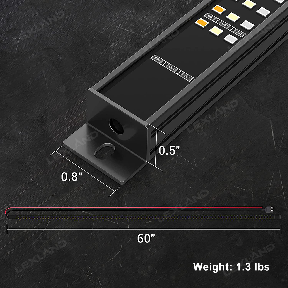 Tacoma 48" LED Tailgate Light Bar with Reverse Light, Brake Light & Sequential Turn Signals