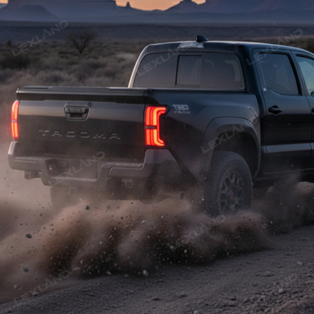 Tacoma Rear Bumper End Cap Replacement Kit ABS Corner Cover for Toyota