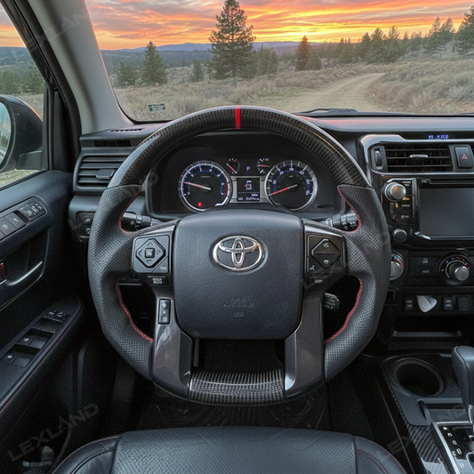 Tacoma /4Runner Steering Wheel Carbon Fiber Style Driving Wheel for Toyota