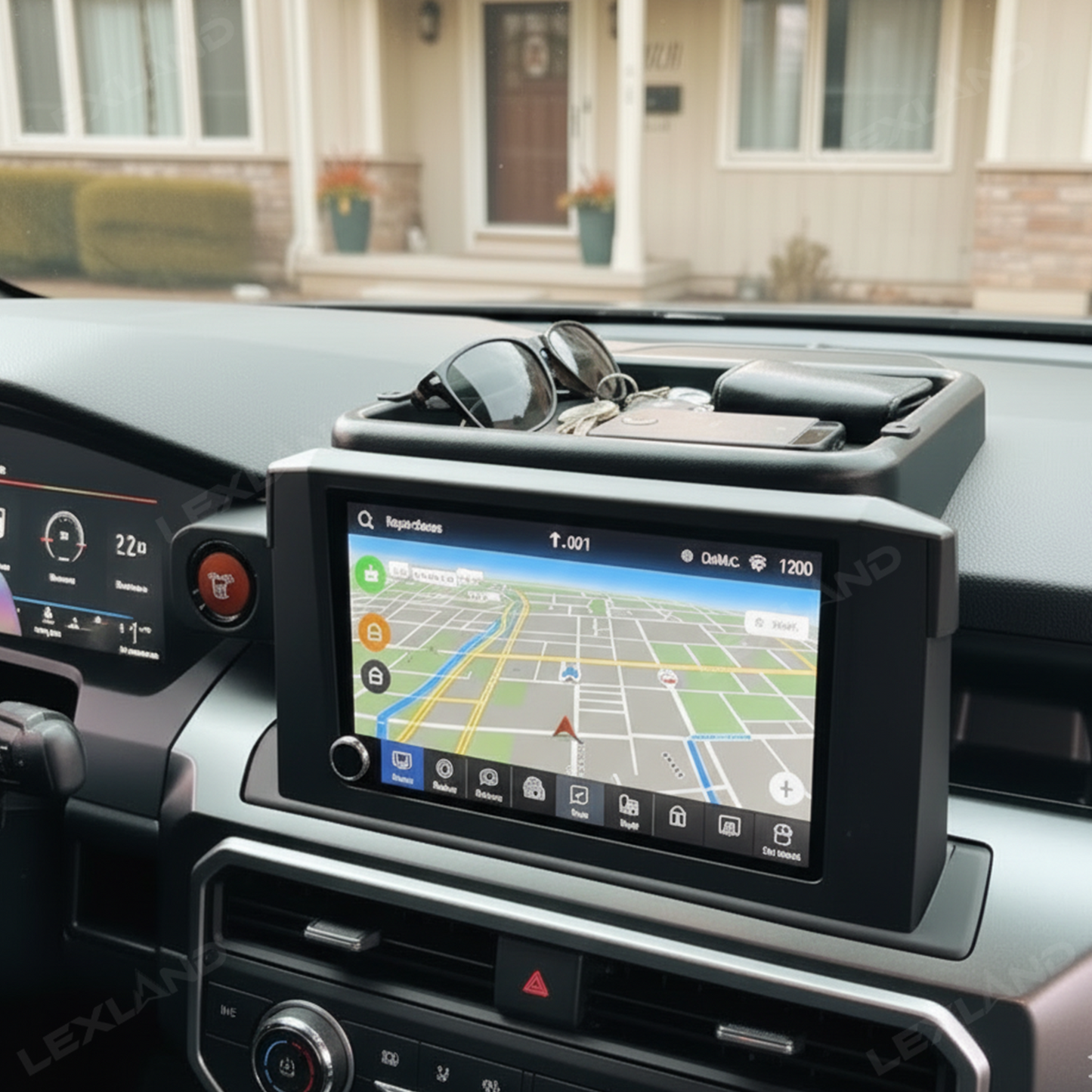 4Runner Dashboard Storage Box Behind Screen Center Console Organizer Tray