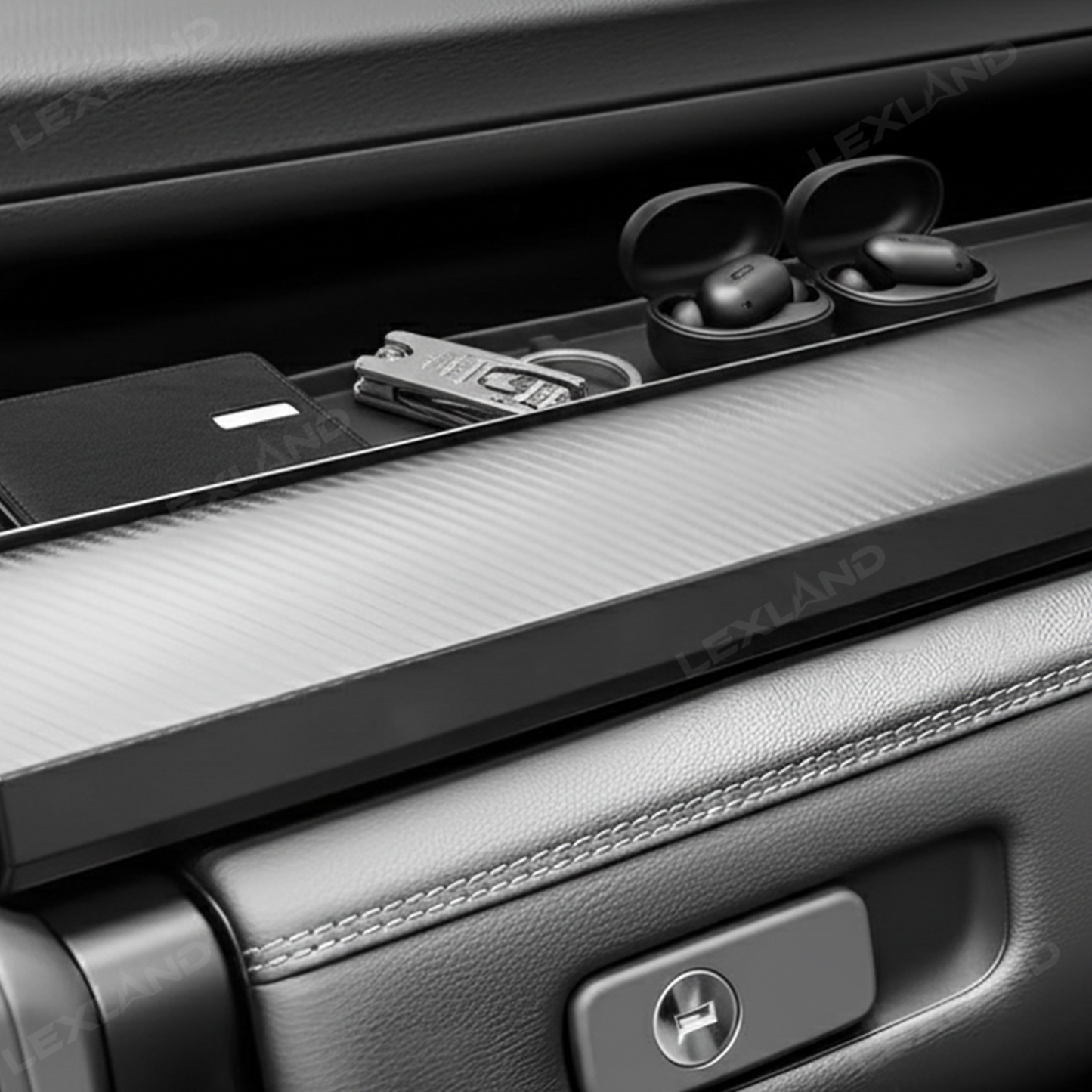 Tacoma /4Runner Center Console Organizer Co-Pilot Console Tray Storage Box for Toyota