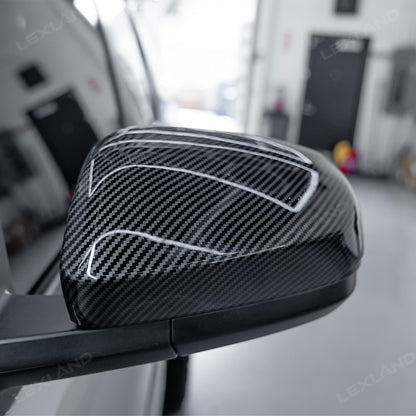4Runner/Tacoma Side Mirror Covers ABS Carbon Fiber Style Mirror Caps for Toyota