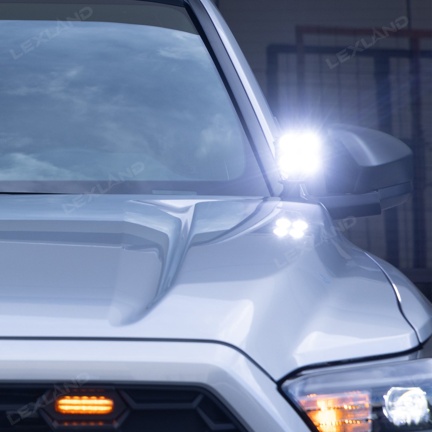 Tacoma/4Runner Baja Designs Ditch Lights Kit Squadron Pro LED A-pillar Lights for Toyota