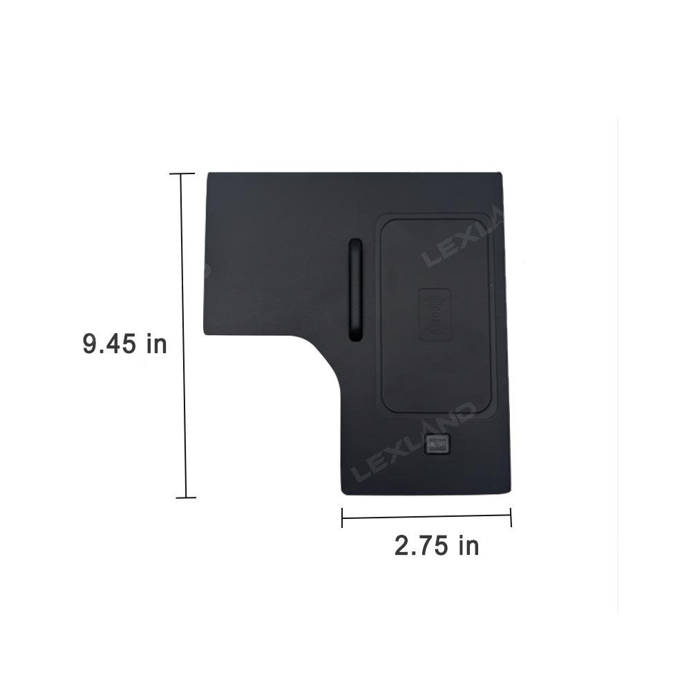 Land Cruiser Wireless Phone Charger 15W Armrest Charging Pad for Toyota