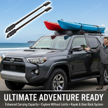 4Runner Roof Rack Cross Bars Side Rails Aluminum Cargo Carrier Crossbars for Toyota