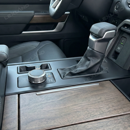 Tundra Center Console Cover ABS Gear Shift Panel Trim Overlay for Toyota