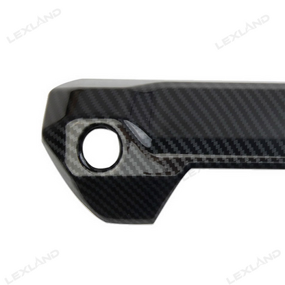 Tundra Rear Trunk Door Tailgate Handle Cover Trim ABS Liftgate Scratch Protector Overlay for Toyota