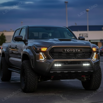 Tacoma LED Fang Lights Dual-Color Dynamic Daytime Running Lights for Toyota