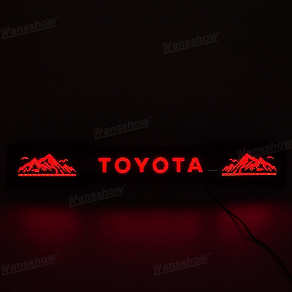 4Runner LED Trunk Tail Light Full Width Tailgate Ambient Lighting with Snow Mountain Off-Road Style