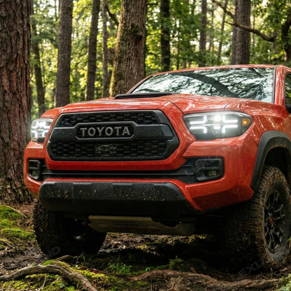 Tacoma Head Lights LED Headlights Upgrade Assembly with Sequential Turn Signal