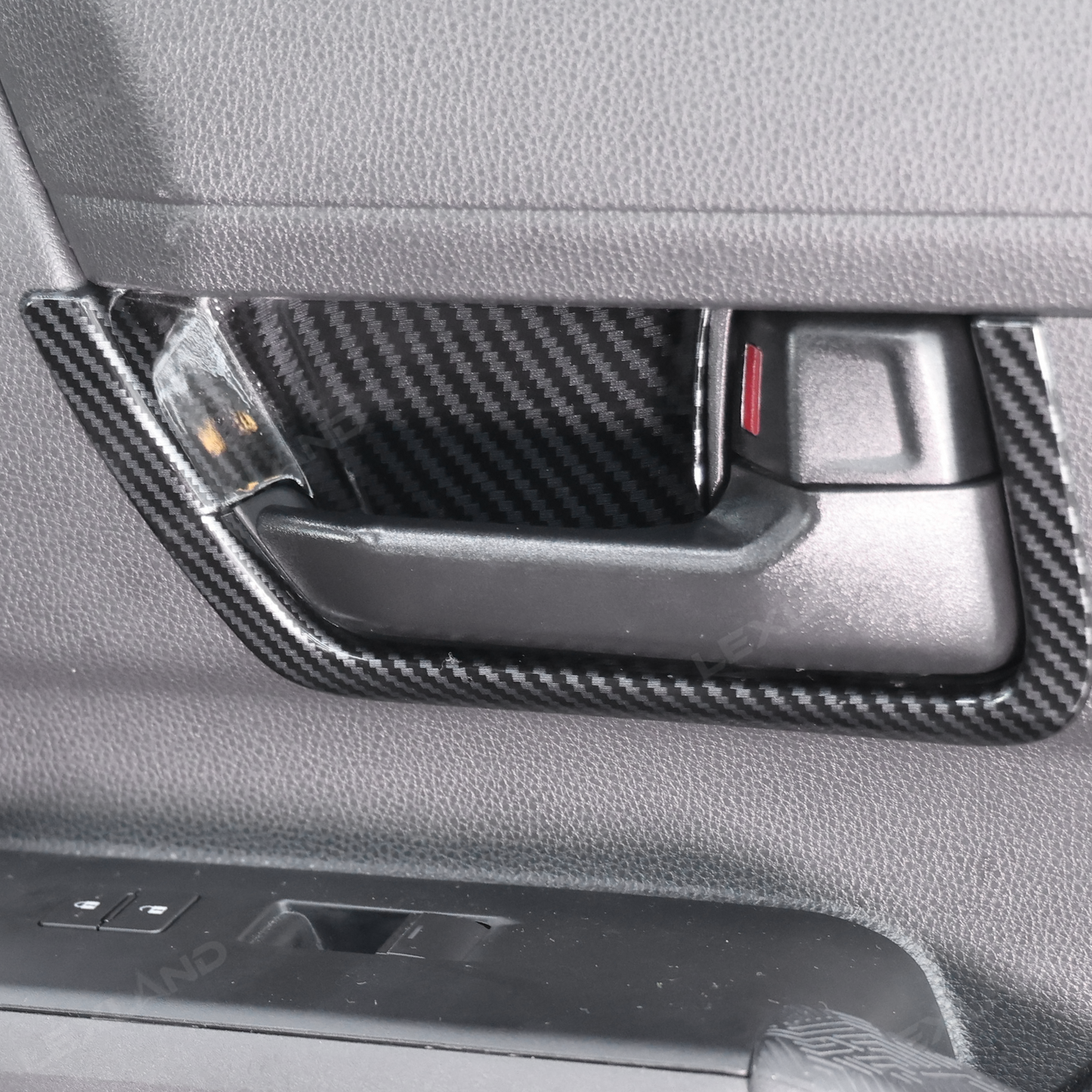 Tacoma Door Handle Bowl Cover Interior Door Decoration Protector Overlay for Toyota