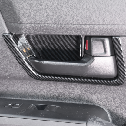 Tacoma Door Handle Bowl Cover Interior Door Decoration Protector Overlay for Toyota