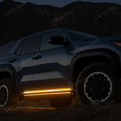Tacoma/4Runner Running Board Amber Flash LED Strip Kit