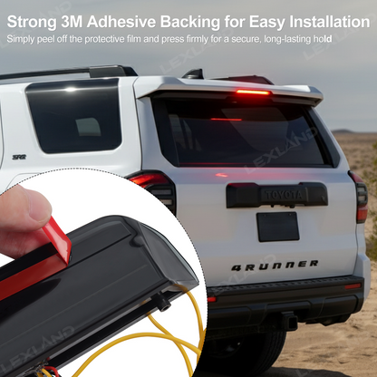 4Runner 3rd Brake Light Replacement Rear Center High Mount Stop Lamp LED Third Brake Light