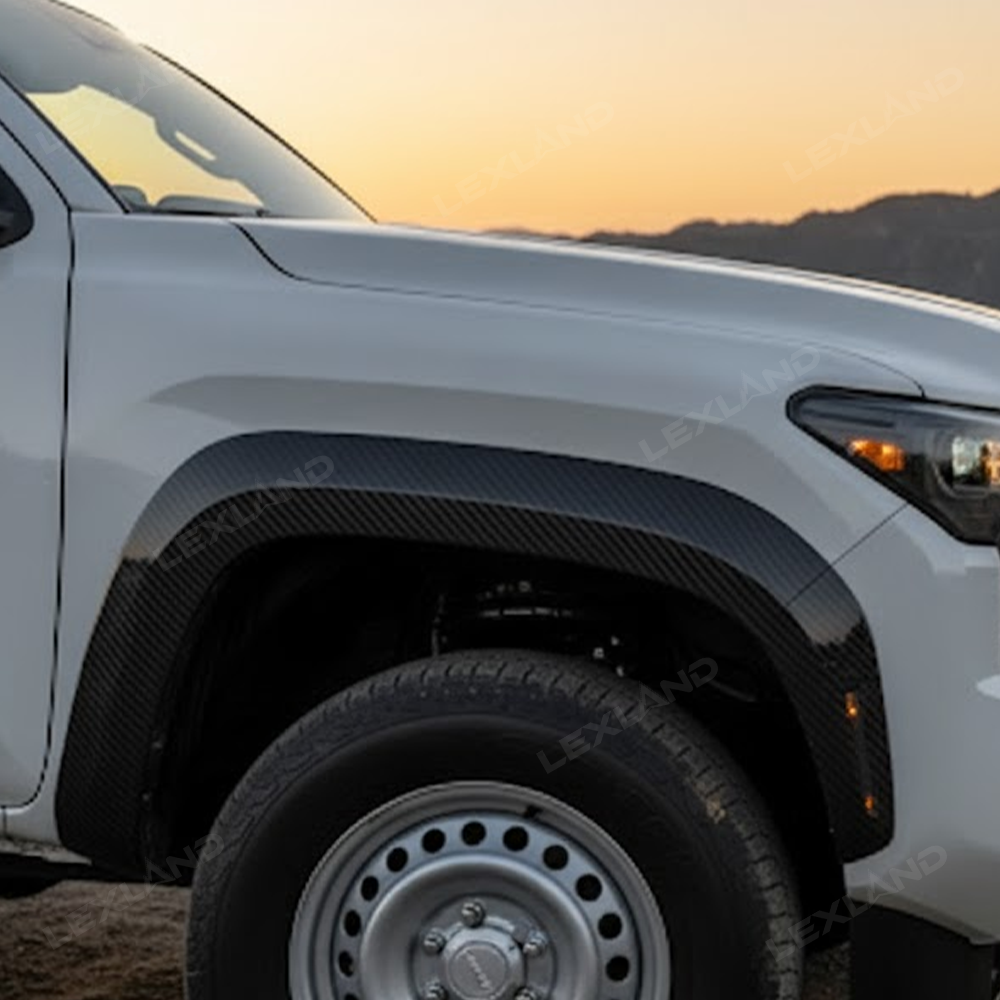 Tacoma Fender Flare ABS Carbon Fiber Style Fender Wrap