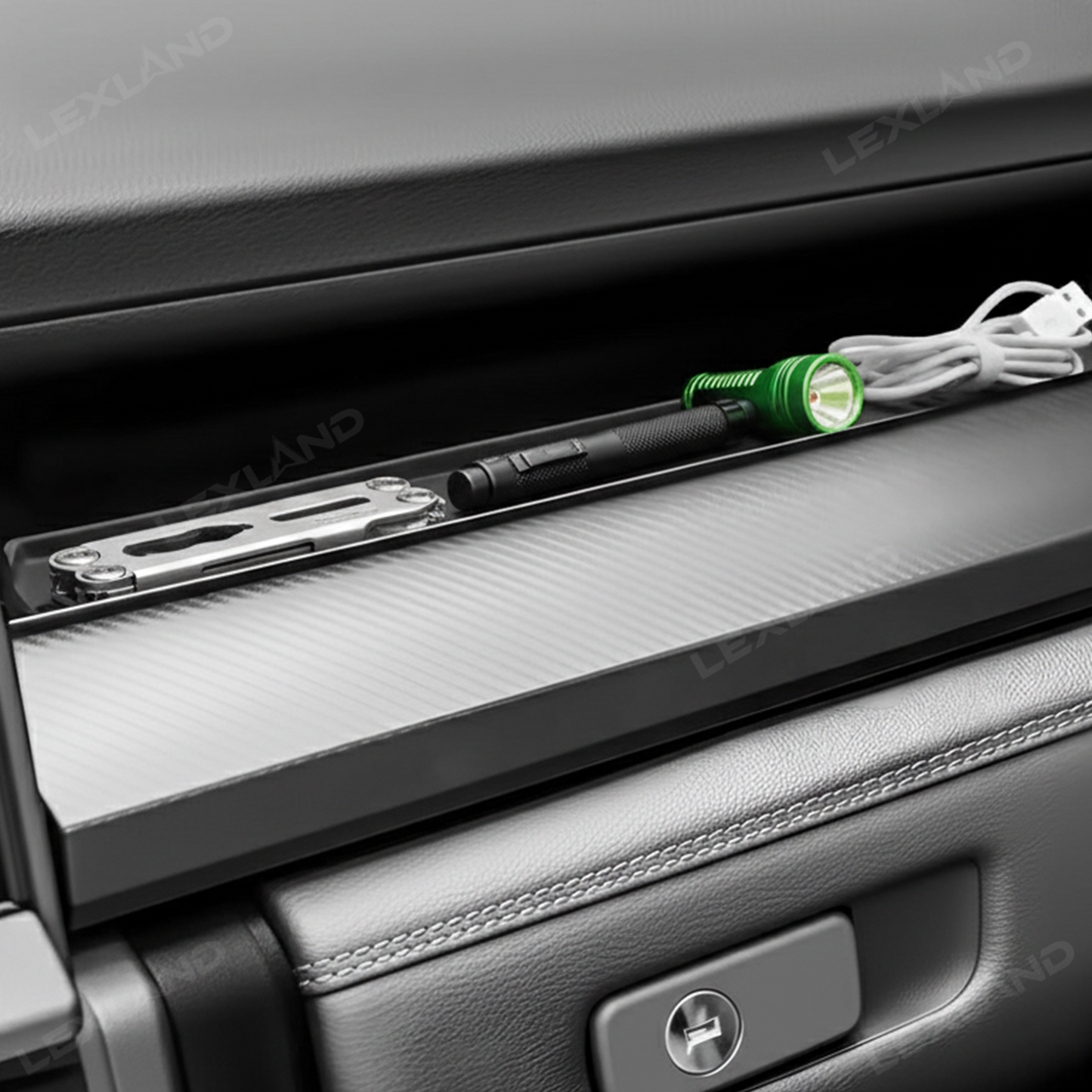 Tacoma /4Runner Center Console Organizer Co-Pilot Console Tray Storage Box for Toyota