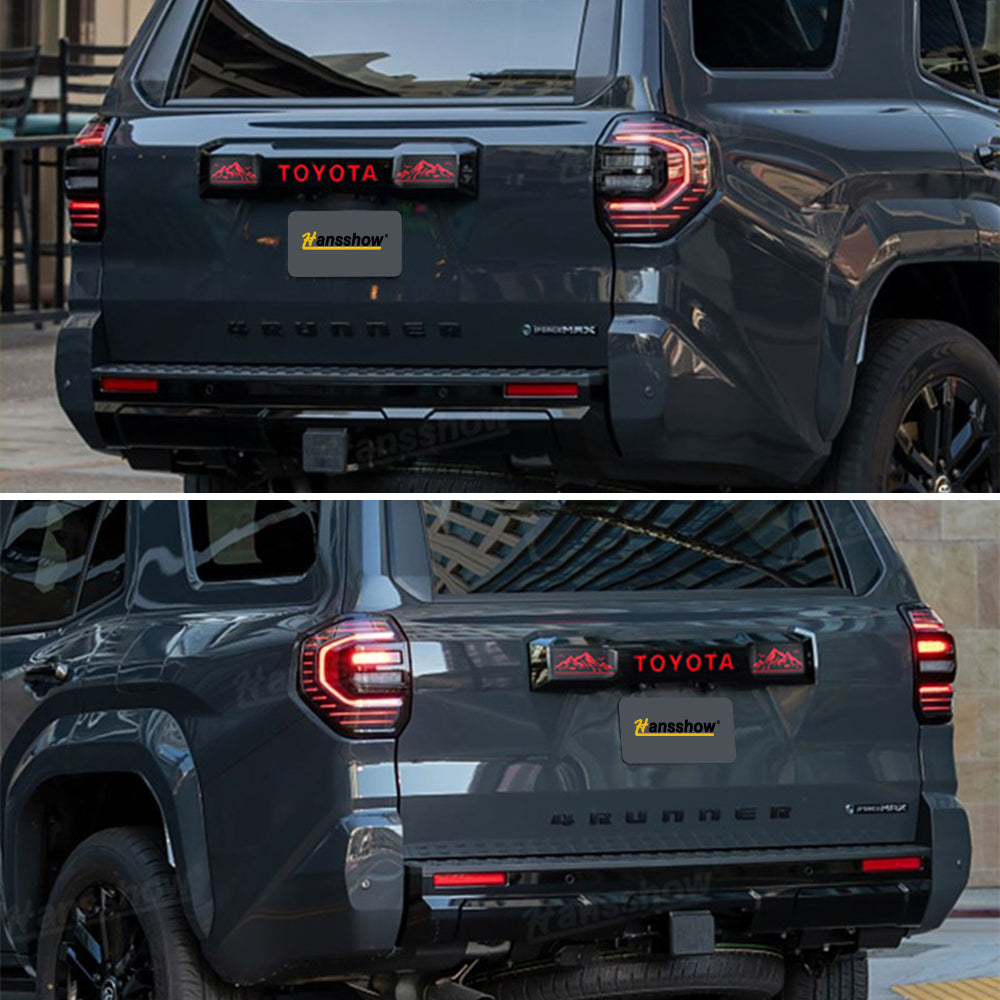4Runner LED Trunk Tail Light Full Width Tailgate Ambient Lighting with Snow Mountain Off-Road Style