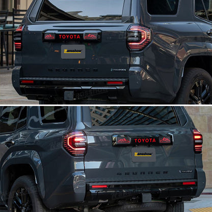 4Runner LED Trunk Tail Light Full Width Tailgate Ambient Lighting with Snow Mountain Off-Road Style