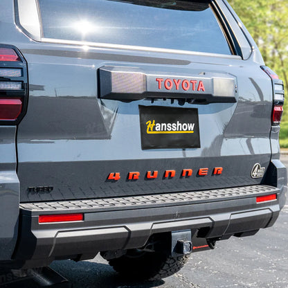 4Runner Decal Letters ABS Tailgate Emblem Liftgate Emblem Overlays for Toyota