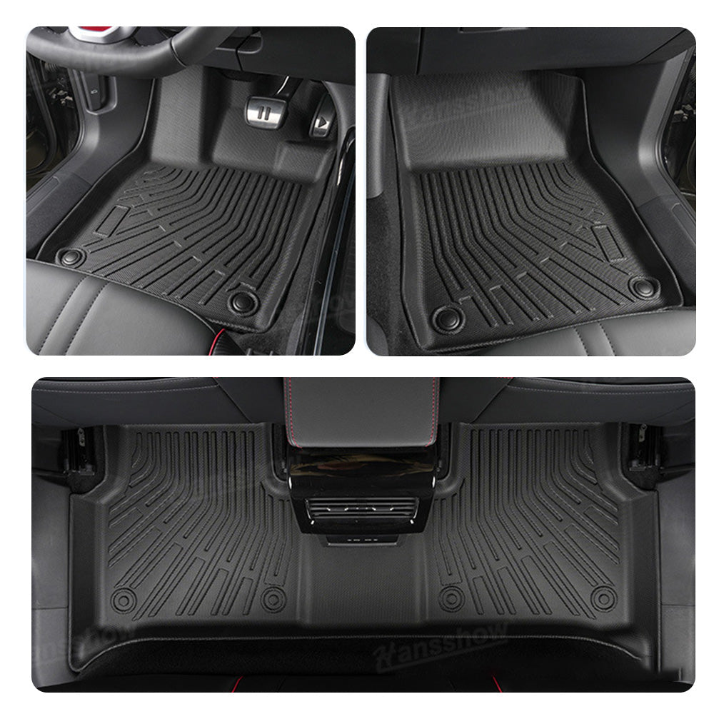 4Runner Floor Mats & Cargo Liner Seat Back Protector Set All-Weather TPE Interior