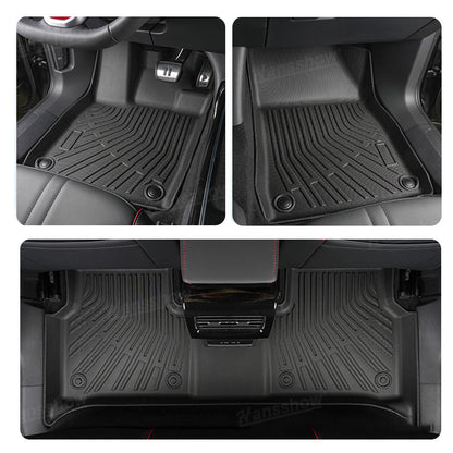 4Runner Floor Mats & Cargo Liner Seat Back Protector Set All-Weather TPE Interior