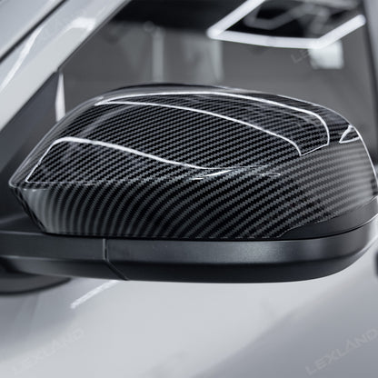 4Runner/Tacoma Side Mirror Covers ABS Carbon Fiber Style Mirror Caps for Toyota