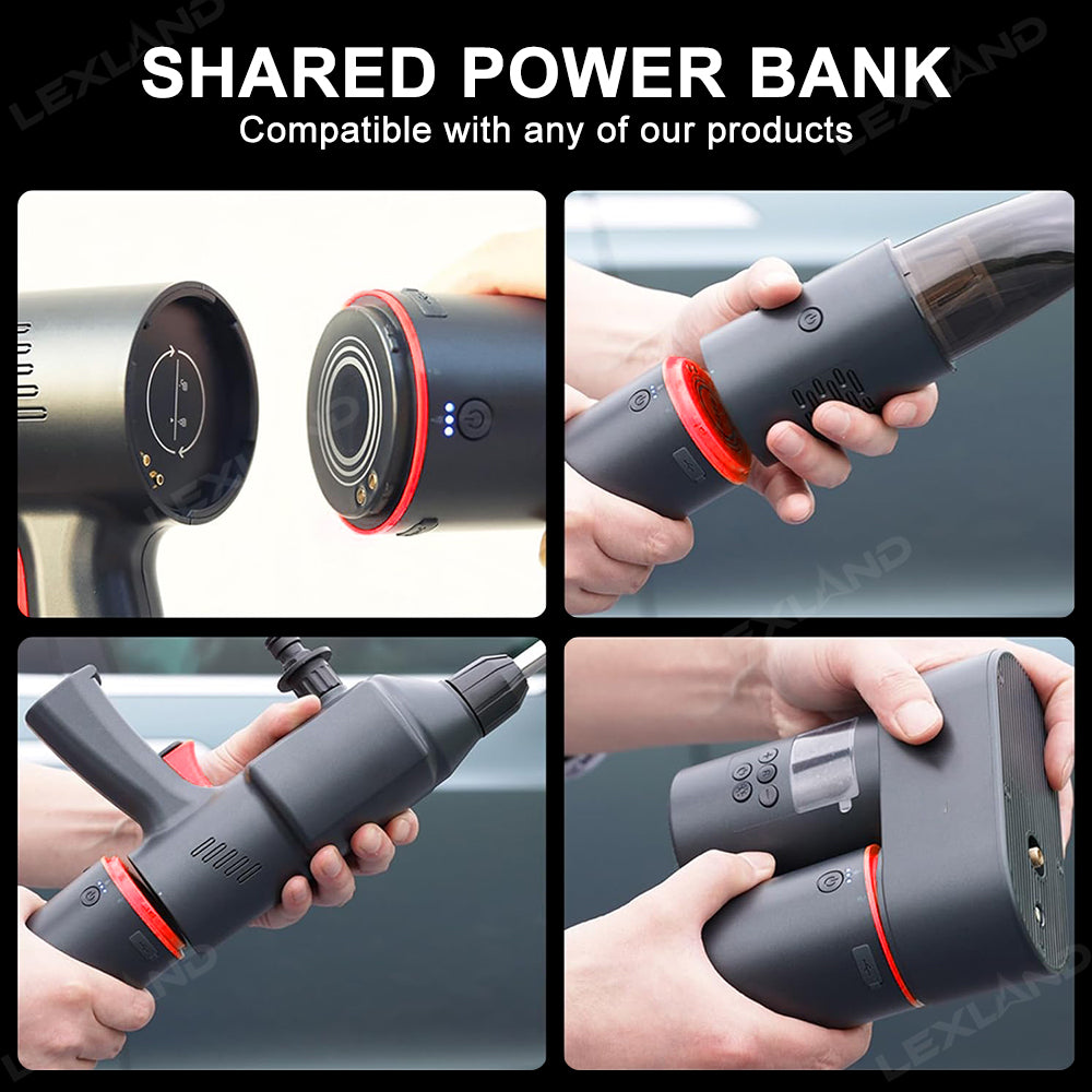 Tacoma/4Runner 6-in-1 Emergency Jump Starter Kit with 15000mAh Portable Power Bank for Toyota