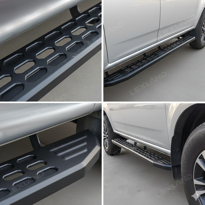 Tacoma Running Boards Side Steps Steel Nerf Bars for Toyota