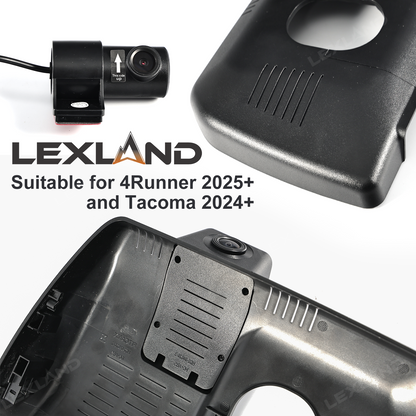 Tacoma /4Runner Dash Cam Custom-Fit 256GB Integrated Dashcam for Toyota