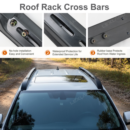 Tacoma Roof Rack Cross Bars Rooftop Luggage Cargo Carrier Bars for Toyota