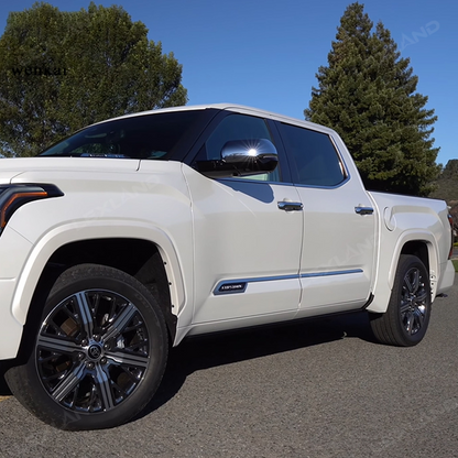 Tundra Mirror Caps ABS Side Mirror Covers Rearview Mirror Overlay for Toyota