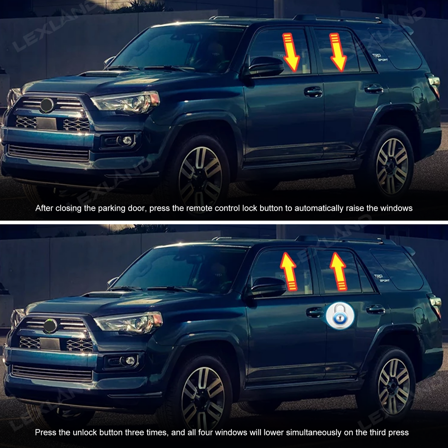 4Runner OBD Auto Window Lifter Automatic Window Close & Open Module Controller for Toyota