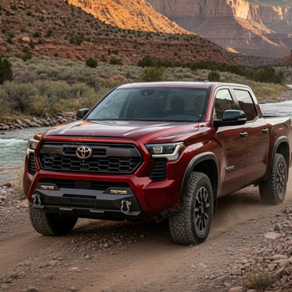 Tacoma Front Bumper Off-Road Grill Guard Bull Bar with D-Ring Shackle