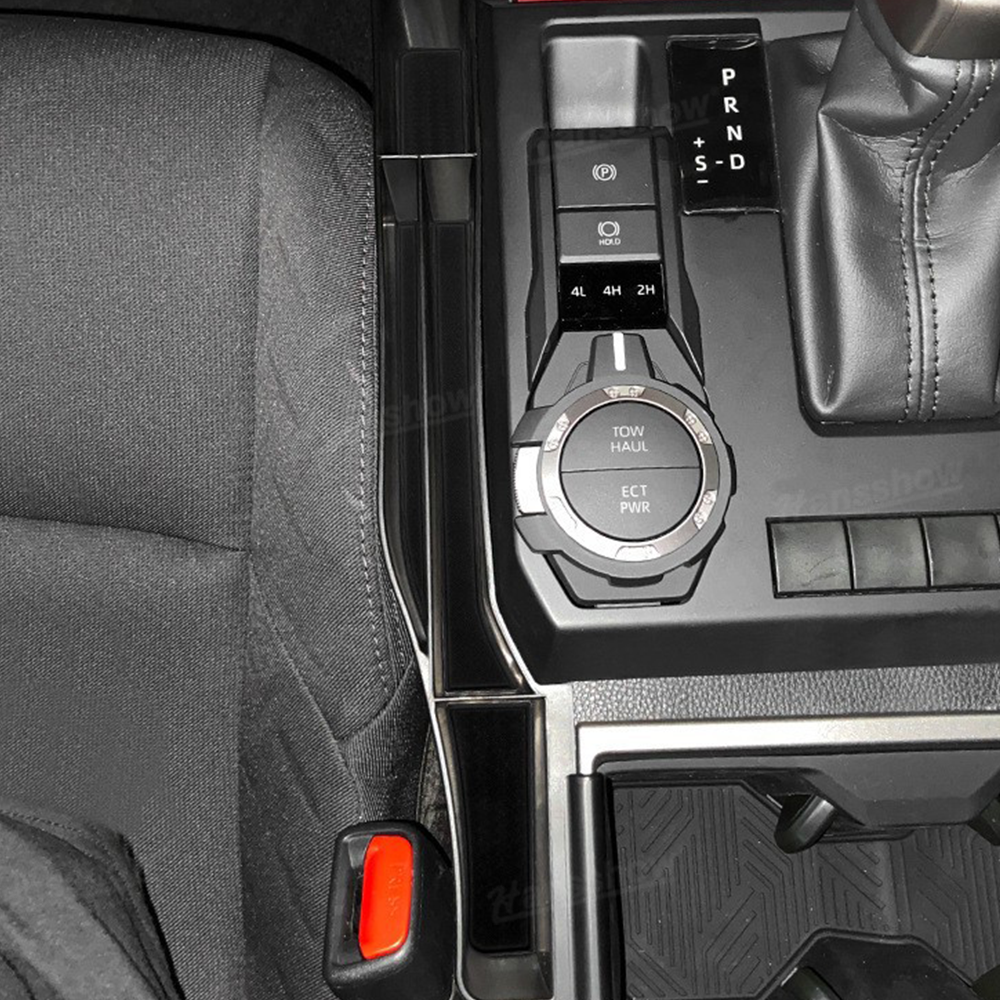 4Runner Gear Shift Console Storage Box Side Organizer with Cup Holder