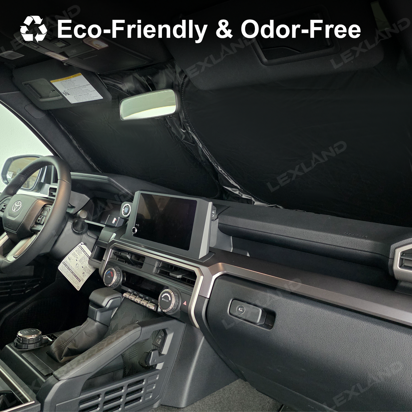 Tacoma Windshield Sun Shade Foldable Sunshade Front Window Shade for Toyota