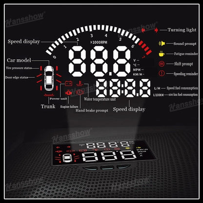 4Runner/Tacoma Heads Up Display HUD Speedometer Windshield Screen Projector for Toyota