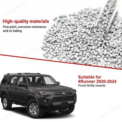4Runner Front Center Grille Insert Cover Trim Middle Grille Insert Cover Strips for Toyota