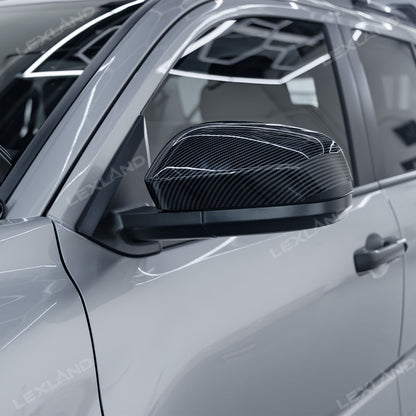 4Runner/Tacoma Side Mirror Covers ABS Carbon Fiber Style Mirror Caps for Toyota