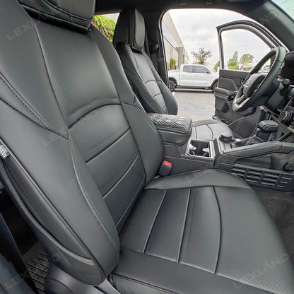 4Runner Seat Covers Nappa Leather Full Coverage Seat Protector for Toyota