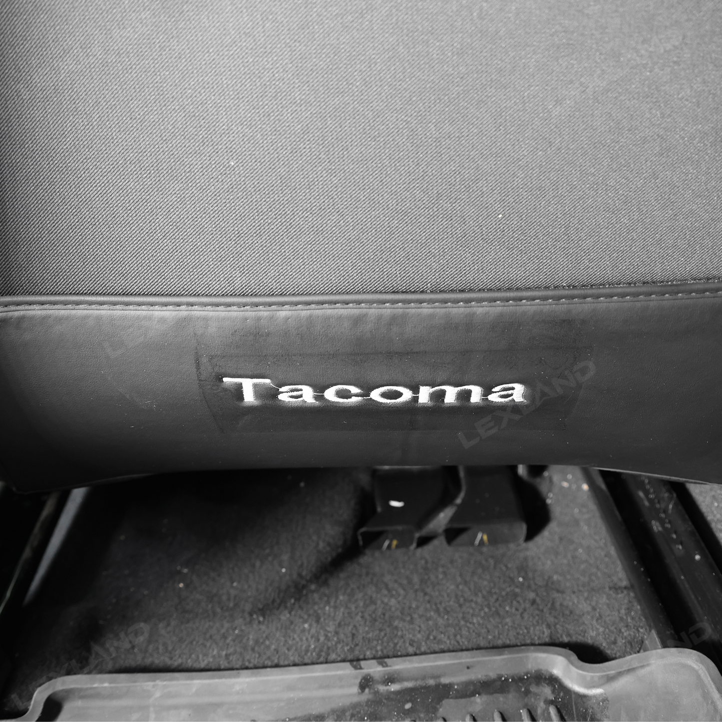 Tacoma Anti-Kick Pad Interior Seat Back Cover Protector with Tacoma Letter for Toyota