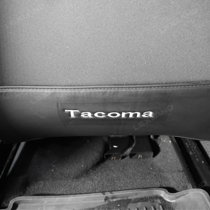 Tacoma Anti-Kick Pad Interior Seat Back Cover Protector with Tacoma Letter for Toyota